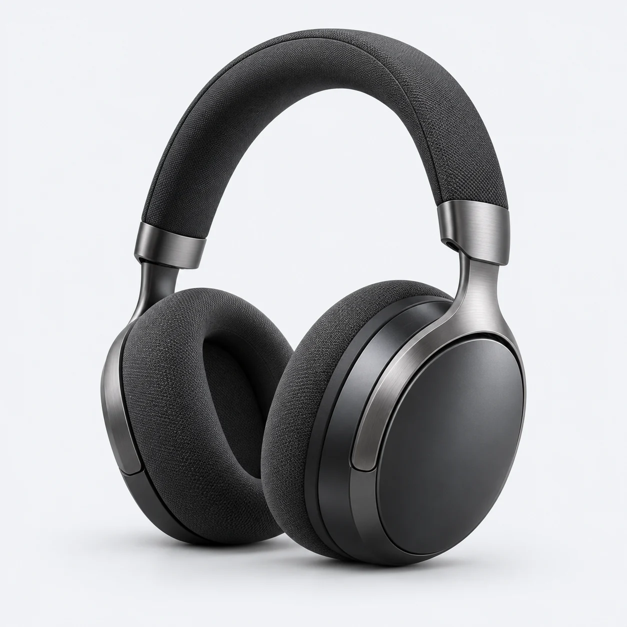 Graphite headphones in an example brand preview